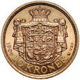 B18. Dania, 10 koron 1909, Fryderyk VIII, st 1-