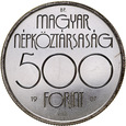D271. Węgry, 500 forintów 1987, Seul 1988, st 1-