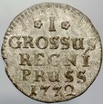 422. Prusy, Grosz 1774 E, Fryderyk Wielki, st 3