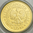 III RP, 50 złotych 2002, Bielik, 1/10 oz, st 1