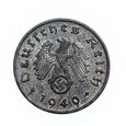 4868NA 1 Reichspfennig 1940 rok (A) Niemcy