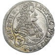 3237NA 3 Krajcary 1697 rok Austria Leopold