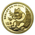 4690N 10 Yuan 1991 rok Chiny (Gold Panda)