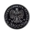 4586NA 200 000 Złotych 1991 rok Polska Albertville