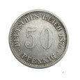 4198NA 50 Fenigów 1876 (A) Niemcy Berlin