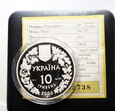 M02611 10 Hrywien 2005 rok Ukraina Ślepiec