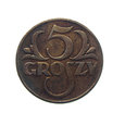 2769N 5 Groszy 1934 rok Polska (II RP - najrzadszy rocznik)