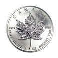 4241NA 5 Dolarów, Dollars 2007 Kanada Liść Klonu