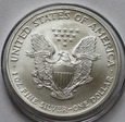 USA Silver Eagle 2005 - KOLOR -Jan Paweł II