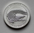 Australia 1 Dolar Krokodyl 2014
