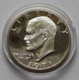 Usa Eisenhower Dolar 1971 certyfikat