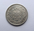 432. Niemcy, cesarstwo - 1/2 marki 1917 A 