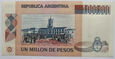 B8573 ARGENTYNA 1 000 000 PESOS ND (1981-1983) 