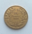 FRANCJA 20 Franków 1859 rok. Złoto