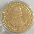 PORTUGAŁ BYDGOSKI 1652 ROKU - replika. 15,50 gram złota