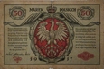 Polska 50 marek polskich 1917 rok Seria: A 313415