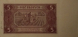 Polska 5 złotych 1948 rok. Seria: BK 5773295