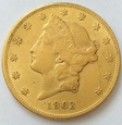 USA 20 dolarów 1903 rok (S) 