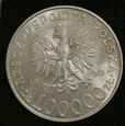 Polska 100.000 zł SOLIDARNOŚĆ 1990 - SREBRO
