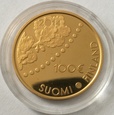 FINLANDIA 100 Euro 2014 - ZŁOTO 5,65 gram