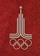 Rosja/ZSRR Olimpiada w Moskwie. Zestaw srebrny. 