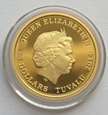 TUVALU (Australia Perth Mint) - CHARLIE CHAPLIN - Nakład 1.000 szt.