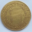 PERU 8 escudos 1817 rok. ZŁOTO. Waga 27,02 gram.