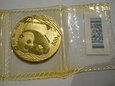 Chiny 3x 500 Yuan PANDA 2001+2002 rok. Razem 3 uncje złota.