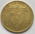 KOLUMBIA 8 escudos 1846 rok. ZŁOTO. Waga 26,91 gram.