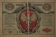 Polska 50 marek polskich 1917 rok Seria: A 1544624