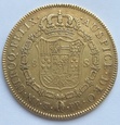 BOLIWIA 8 escudos 1808 rok. ZŁOTO. Waga 26,85 gram.