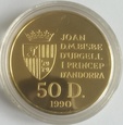 Andora 50 Dinarów OCHRONA PRZYRODY - WIEWIÓRKA
