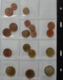 EURO zestaw monety obiegowych, łącznie 4,21 Euro