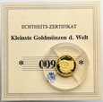 Liberia, 25 dolarów 2005, Rembrandt, złoto st. L