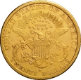 USA 20 DOLARÓW 1882 S LIBERTY