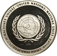 ONZ, medal Universal postal union 1974, srebro st L-