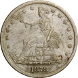 USA TRADE DOLLAR 1878 S
