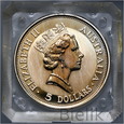 AUSTRALIA - 5 DOLLARS - 1991 - KOOKABURRA - Stan: 1 