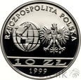 POLSKA - 10 ZŁ - 1999 - ERNEST MALINOWSKI - Stan: L