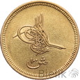 EGIPT - 100 QUIRSH (FUNT) - AH1277//4 (1863)