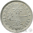 HONGKONG - 10 CENTÓW - 1867 - VICTORIA