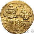 BIZANCJIUM - SOLIDUS - 641 - 648 - KONSTANS II i KONSTANTYN IV