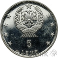 ALBANIA - 5 LEKE - 1969 - 500 LAT ZWYCIĘSTWA - st. L/L-