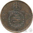 BRAZYLIA - 20 REIS - 1869