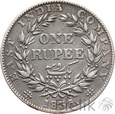 INDIE BRYTYJSKIE - RUPIA - 1835 - WILLIAM III