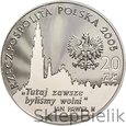 POLSKA - 20 ZŁ - 2005 - JASNA GÓRA - STAN: L