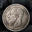 5 franków 1869, Leopold II, Belgia