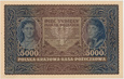 5000 marek 1919r. III serja M st.1/-1 