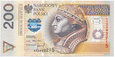 200 złotych 1994 seria AA  St.1 UNC 