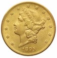 20 dolarów 1895 Belgijka 